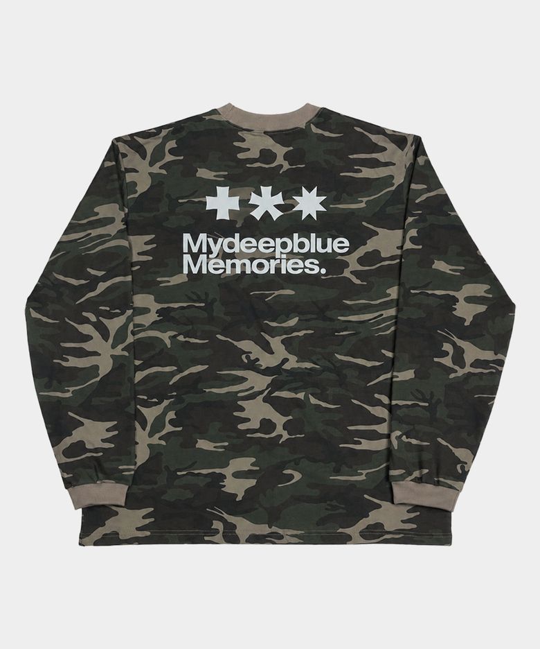 MM SYMBOL LOGO CAMO LONG SLEEVE #3