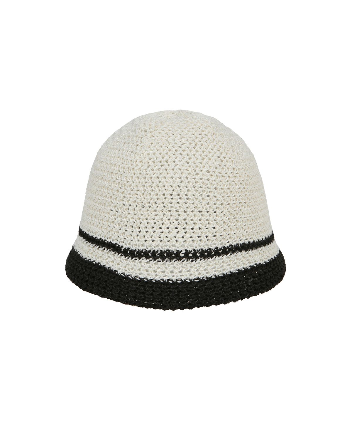 꼬모니노즈(COMONINOZ) [CN]TWO STRIPE HAT [IVORY]