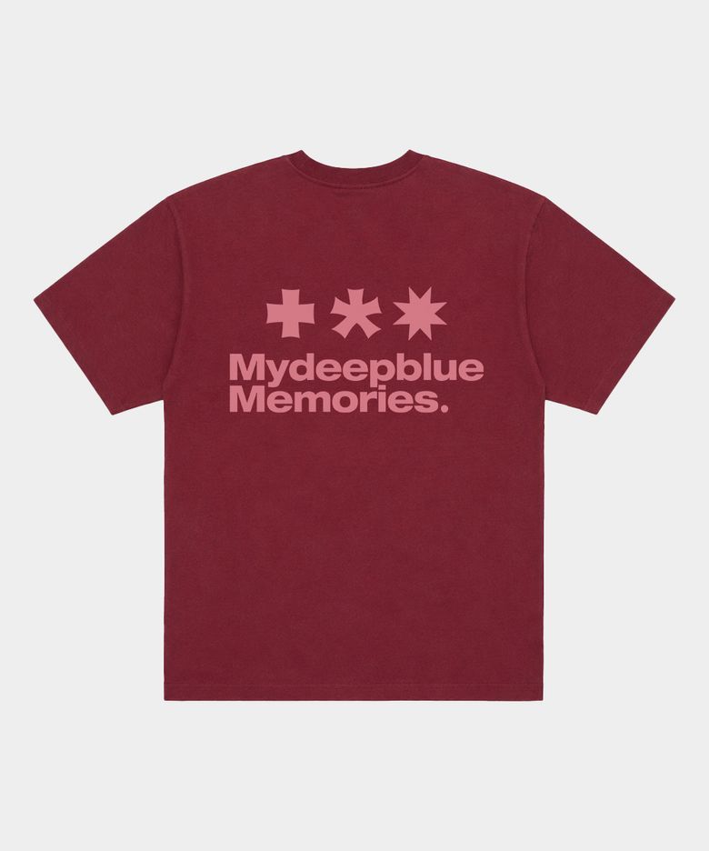 Mm Symbol Logo T-Shirts (BURGUDNY)