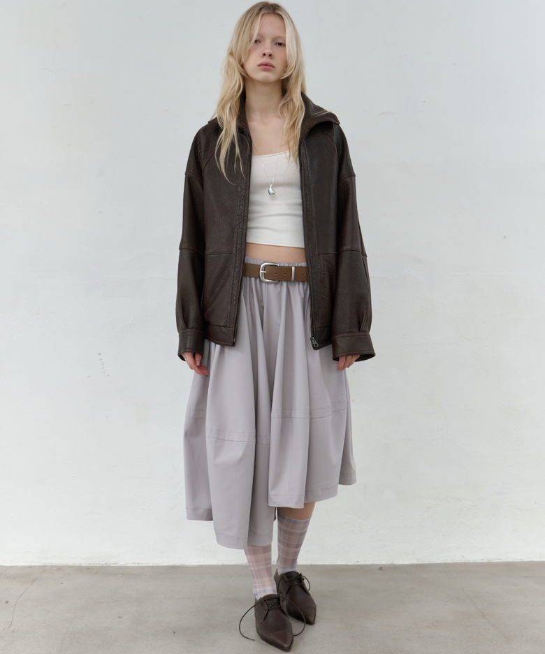 Unbalance Volume Pants_Gray