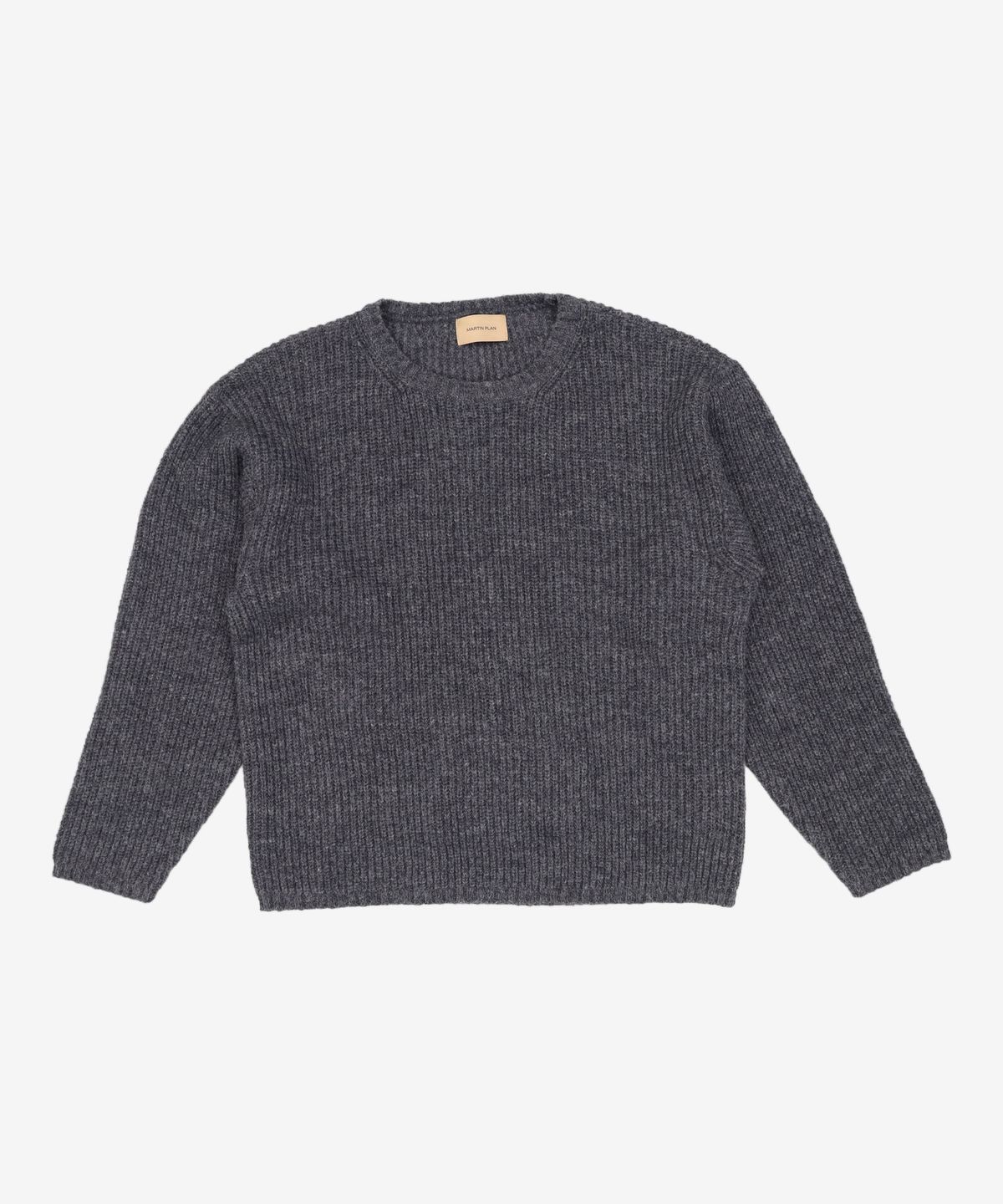 마틴플랜(MARTIN PLAN) Hera Patch Knit - GREY AS105