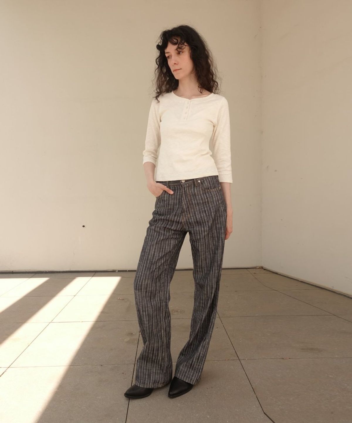 네이로(NAYRO) Hickory Heritage Pants Denim
