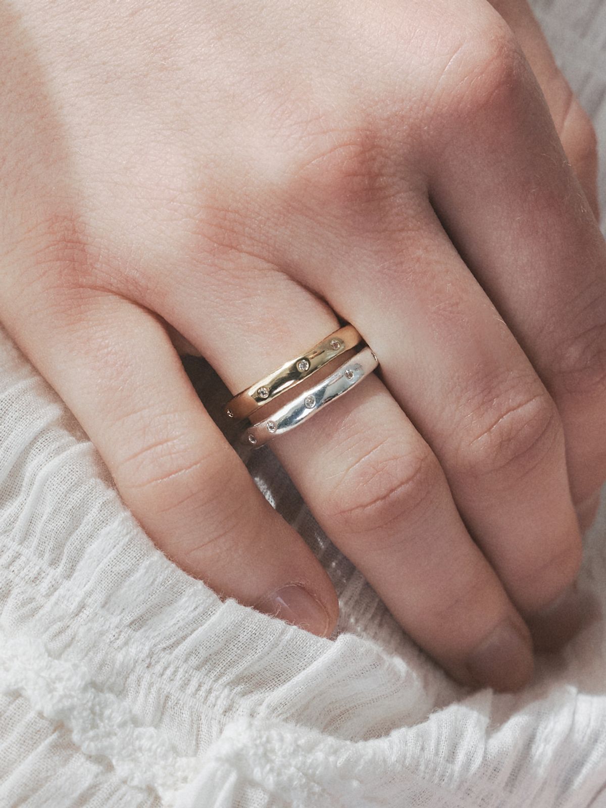앵브록스(ENGBROX) basic cubic ring_2 colors