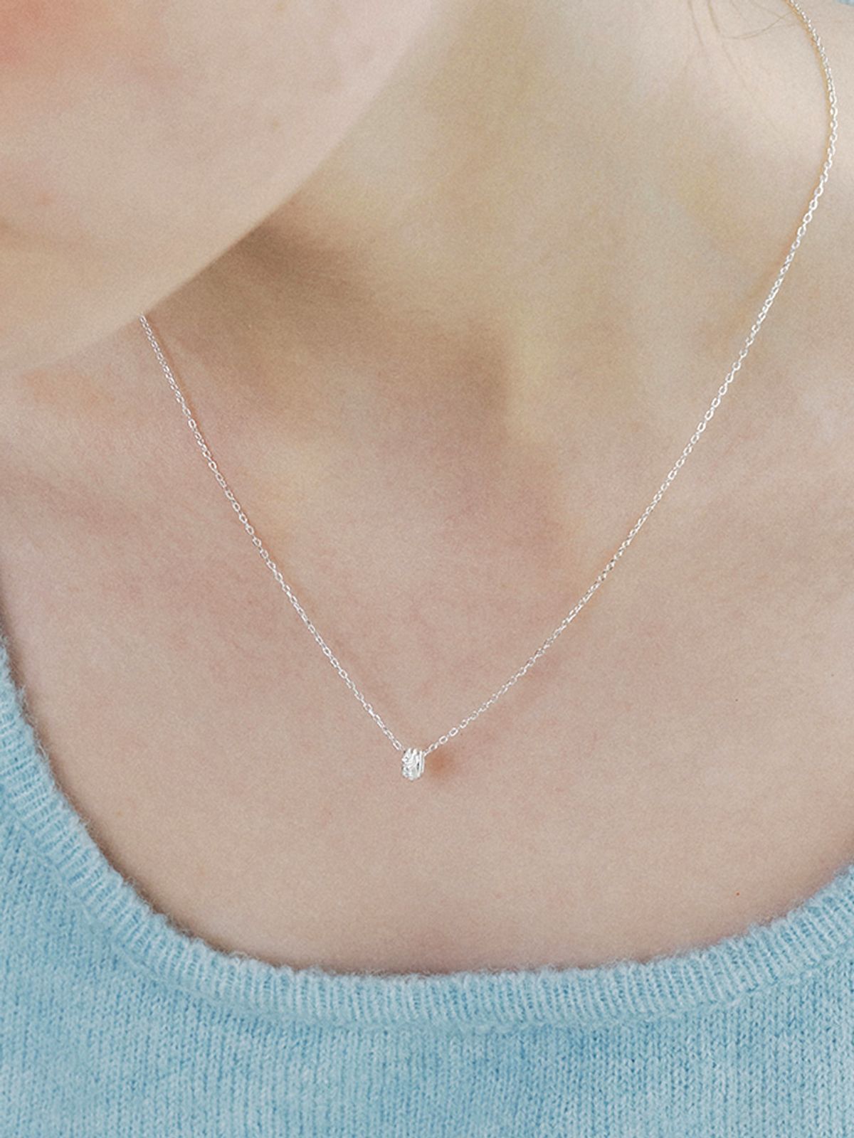 앵브록스(ENGBROX) [silver925] majestic cubic necklace