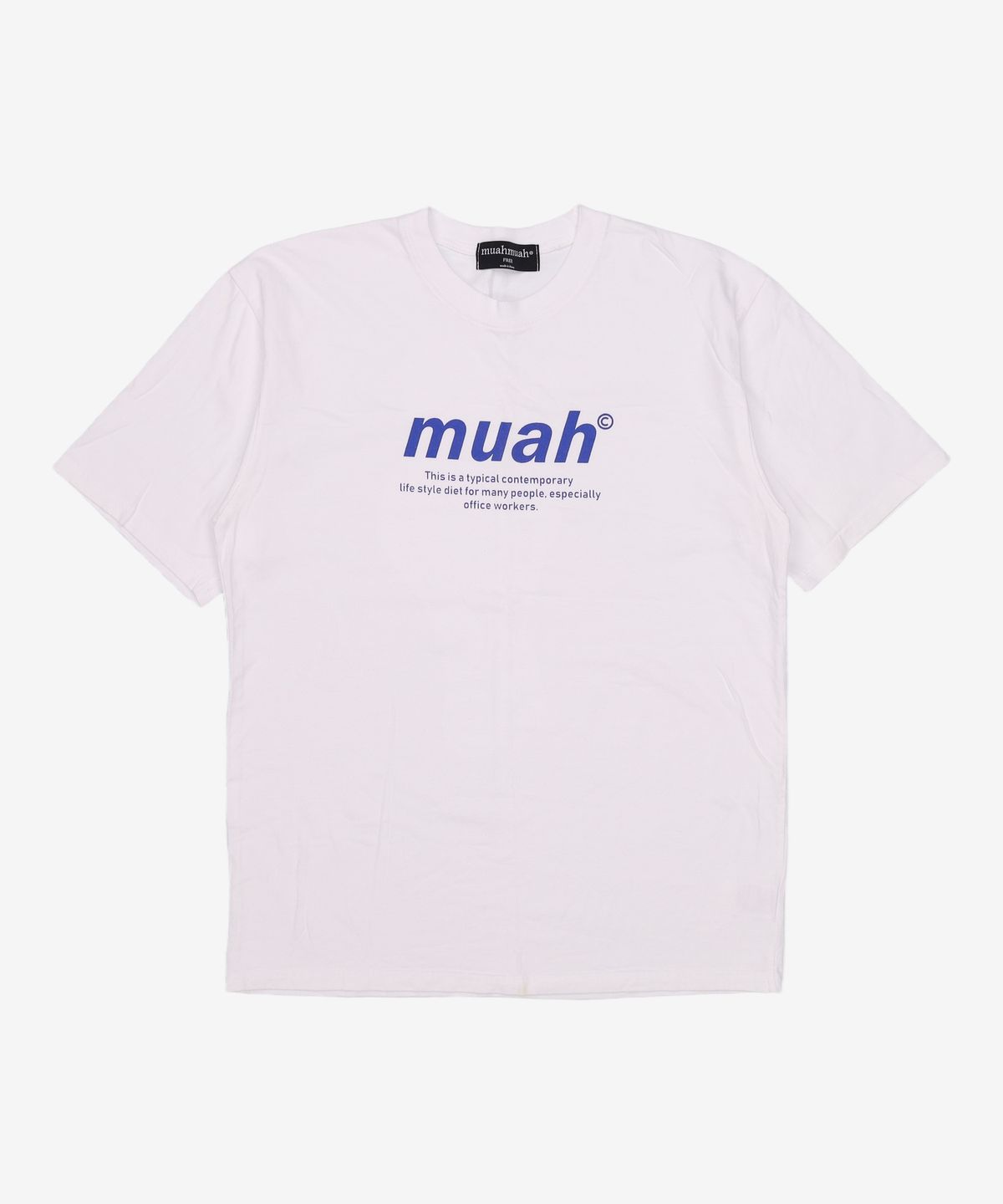 무아무아(MUAHMUAH) 반소매 티셔츠 FREE