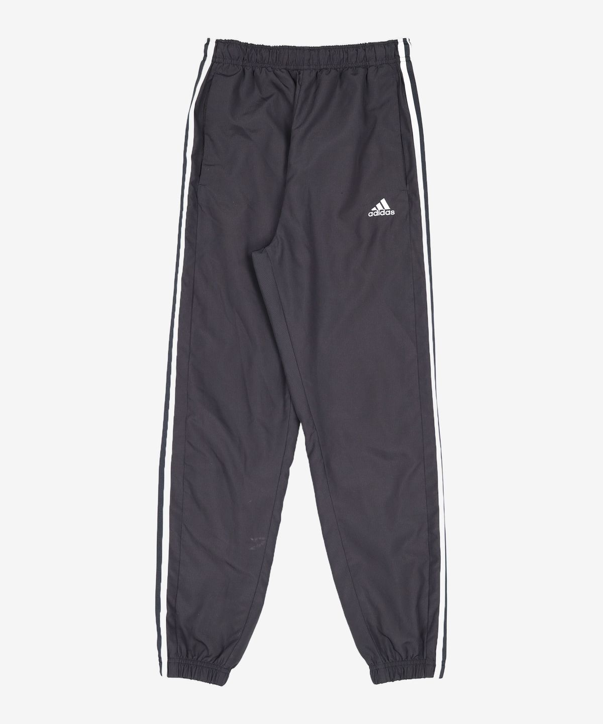 아디다스(ADIDAS) 3S 사이드버튼 우븐 트랙팬츠 - 블랙:화이트 / GG3395 S