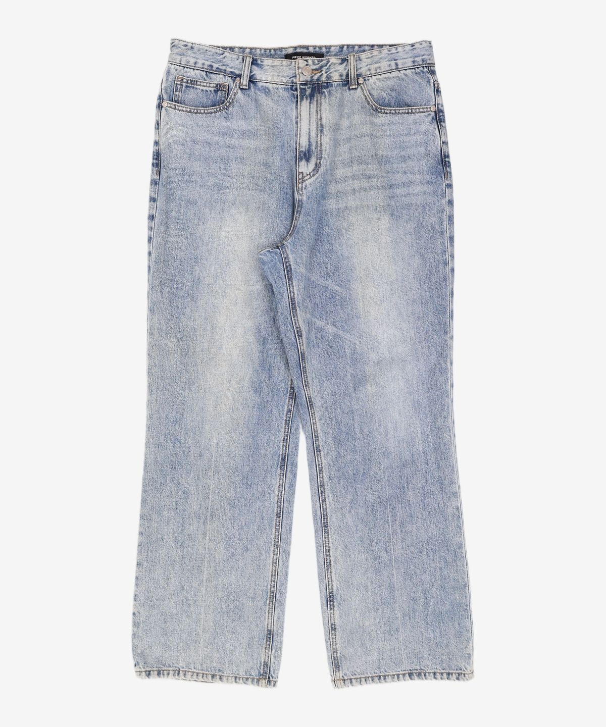 피스워커(PIECE WORKER) Bluish Medium Blue / Semi Wide 34