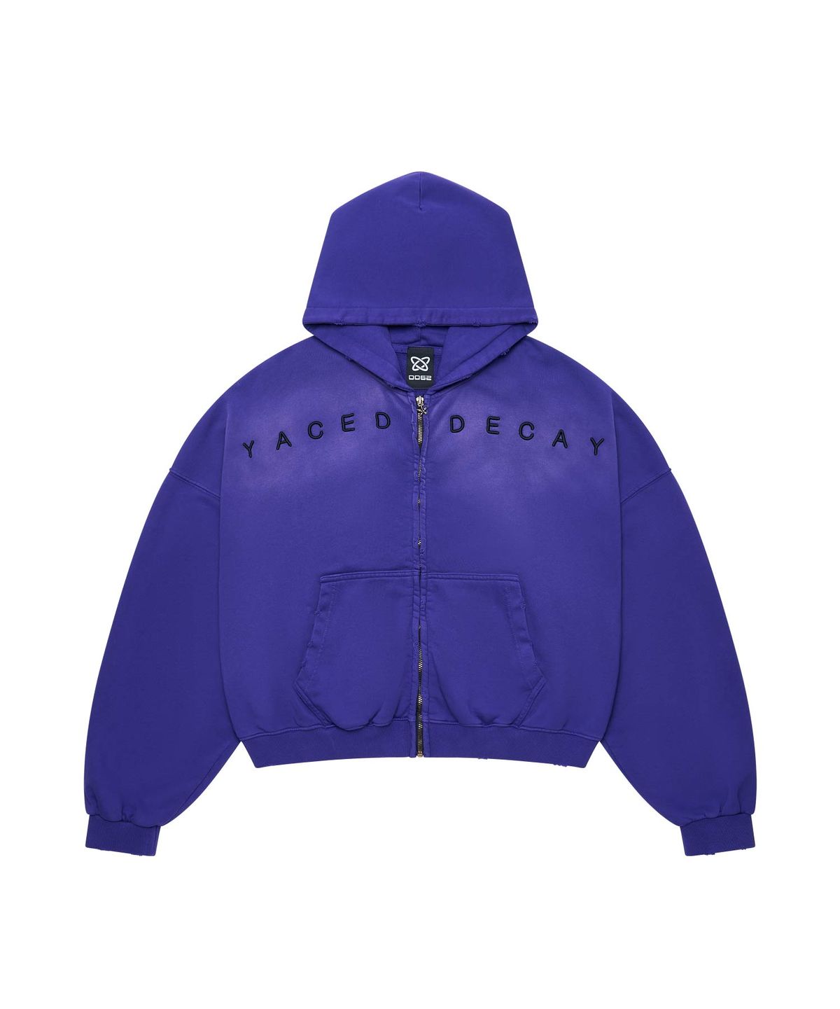 공공육이(GONGGONGYUKYI) DECAY ZIPPED HOODIE