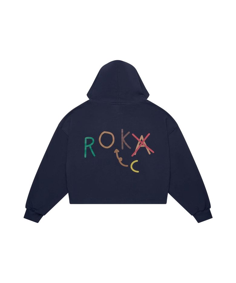 ROKA ZIPPED HOODIE