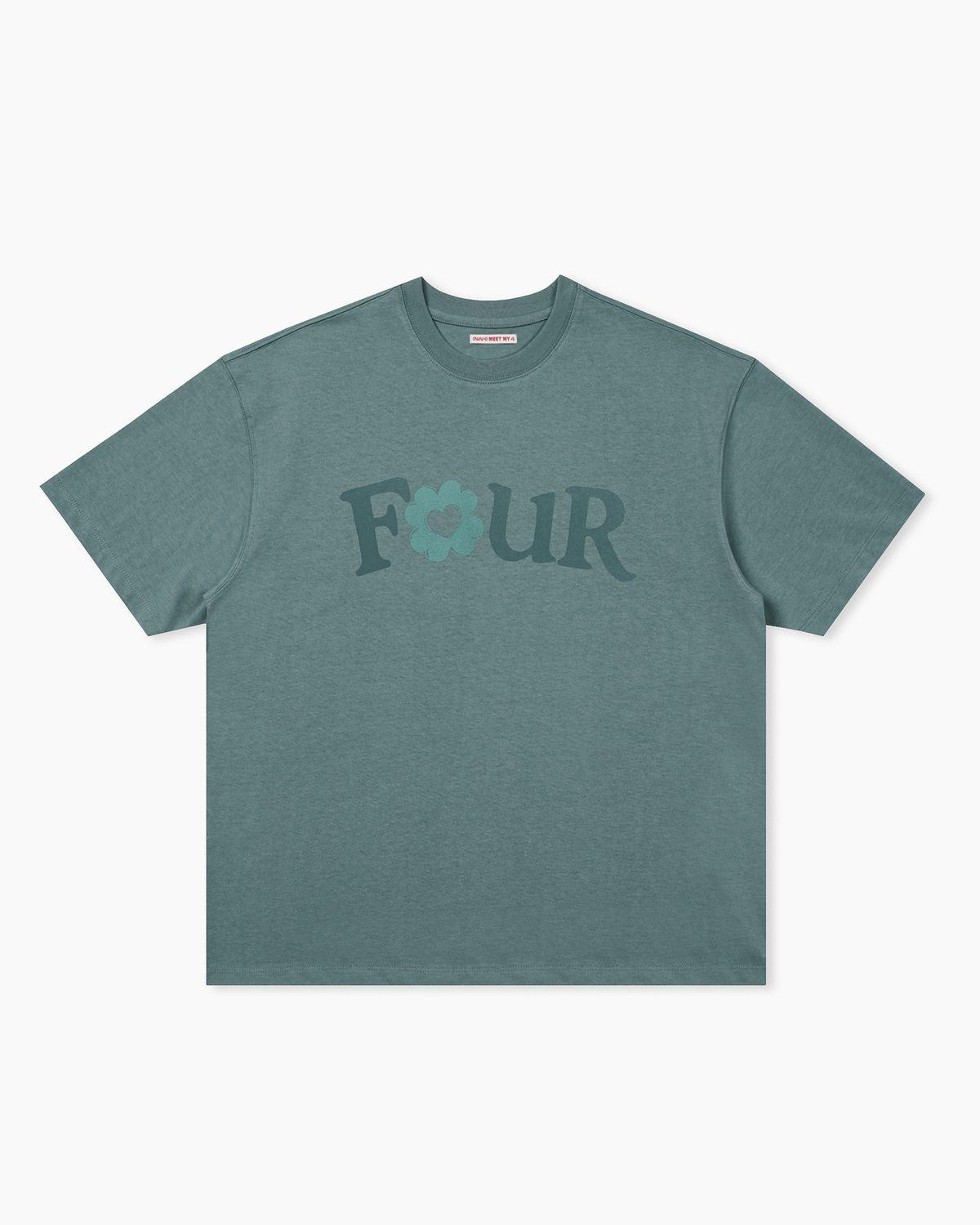 나밋마이포(NAH MEET MY 4) FOUR CLOVER TEE