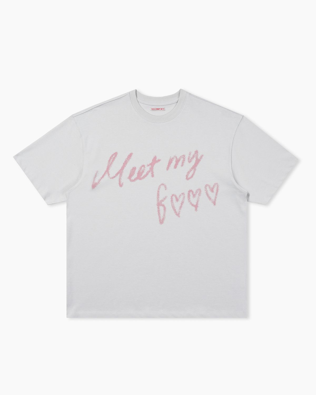 나밋마이포(NAH MEET MY 4) OIL PASTEL SCRIBBLE TEE