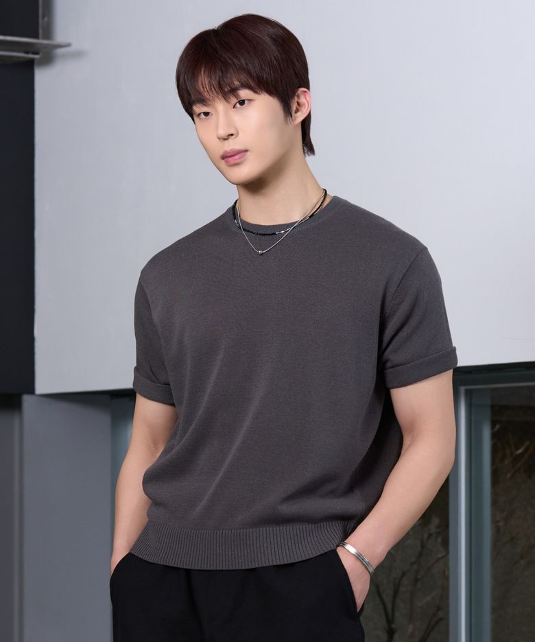 26 SS 워셔블 린넨 라운드 크롭 니트 (6컬러)