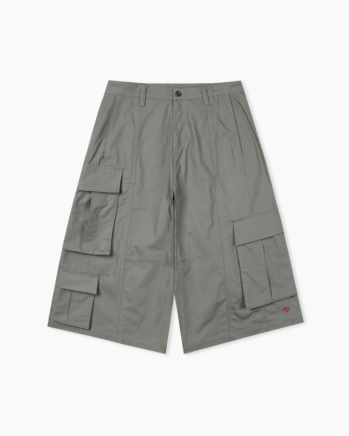 나밋마이포(NAH MEET MY 4) RIPSTOP MULTI-PANEL CARGO BERMUDA SHORTS