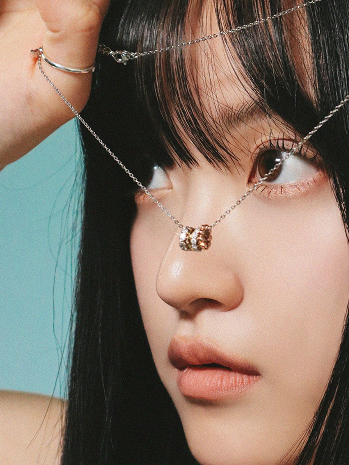 스몰굿띵(SMGT) [DONUT LAYER] 도넛 론델 펜던트 목걸이 SET