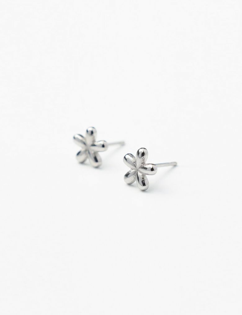 mini flower earring 316L
