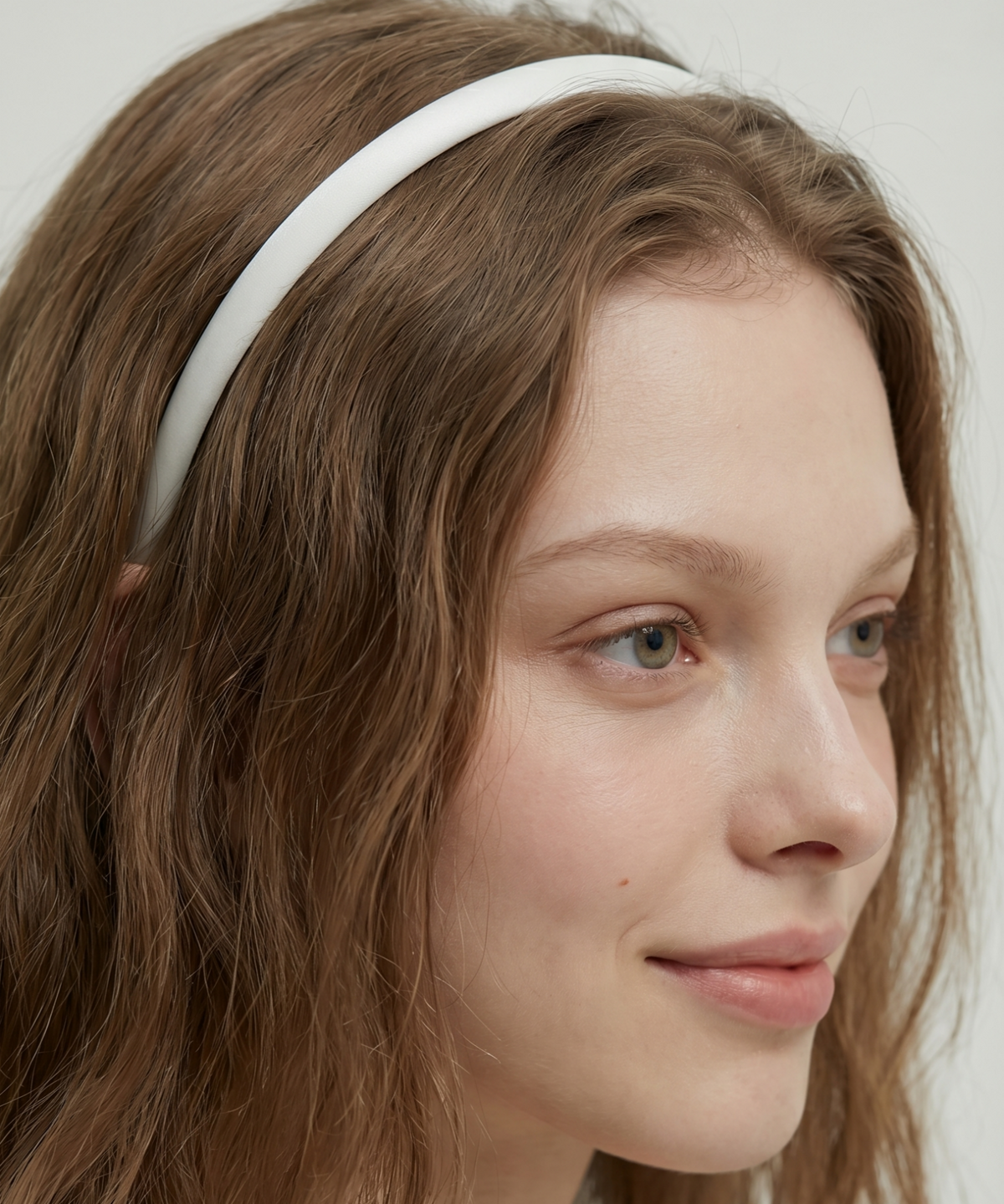 릴리코리(LILYKORI) Satin Finish Slim Hairband