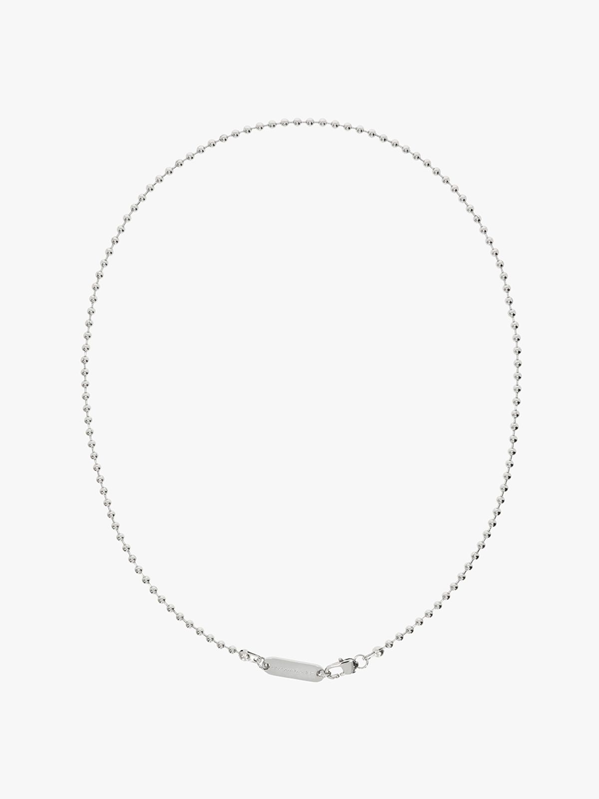 코지웨이브클럽(COZYWAVECLUB) BALL CHAIN NECKLACE 00