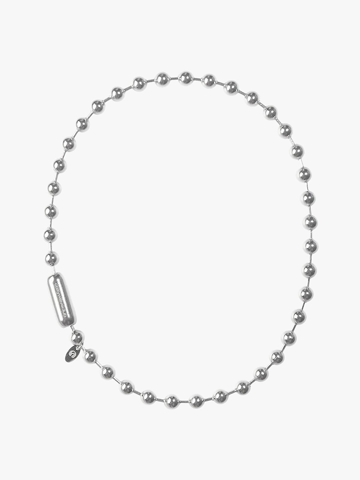 코지웨이브클럽(COZYWAVECLUB) BALL CHAIN NECKLACE 05