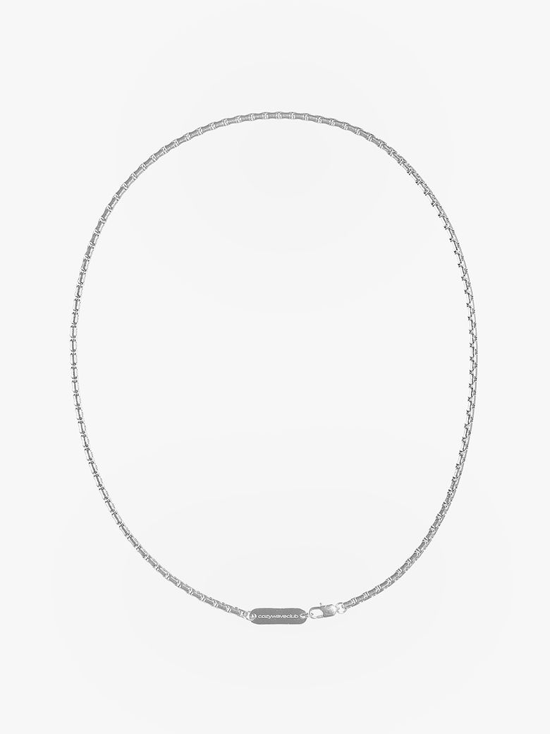 CUBE SNAKE CHAIN NECKLACE