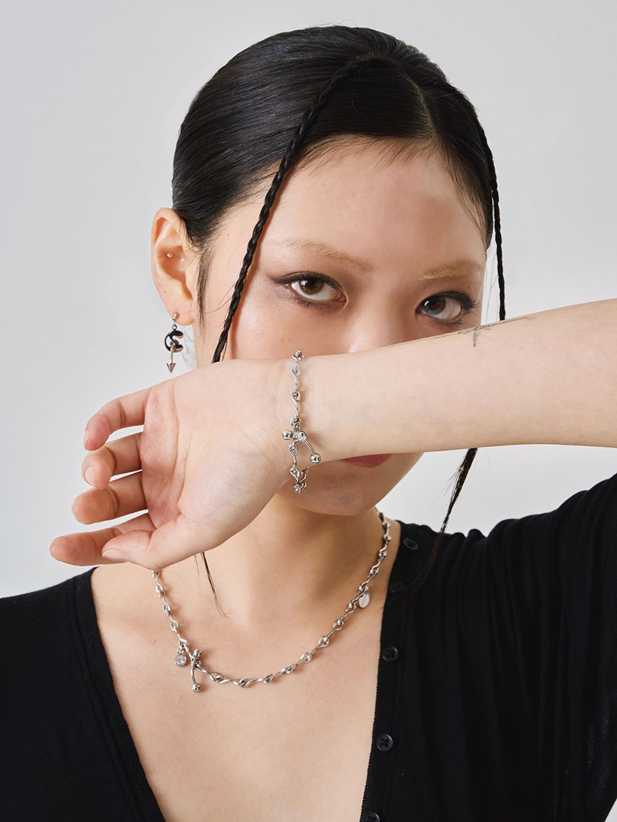 코지웨이브클럽(COZYWAVECLUB) THIN WAVE BRACELET