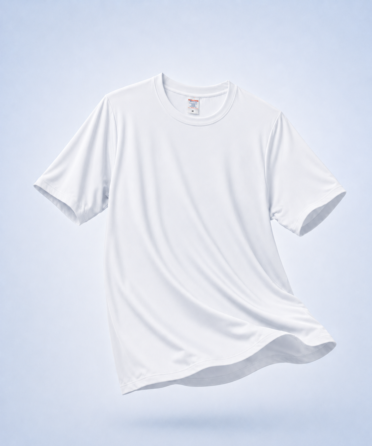 유나이티드 애슬(UNITED ATHLE) 4.4oz 드라이 리사이클 기능성 티셔츠_화이트