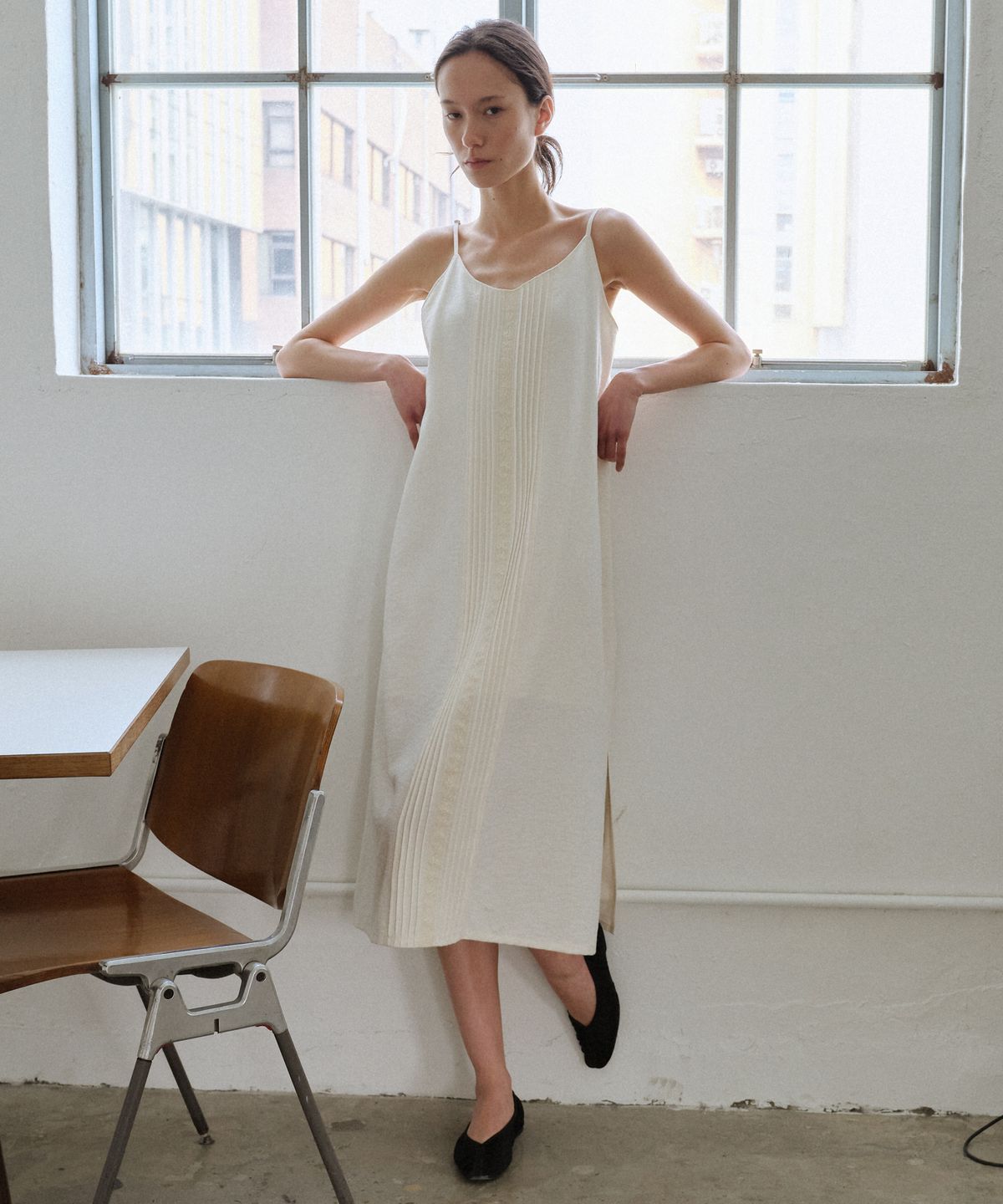 시엔느(SIENNE) Paige Dress (Cream)