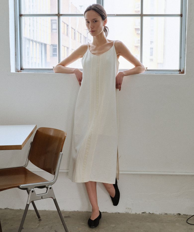 Paige Dress (Cream)