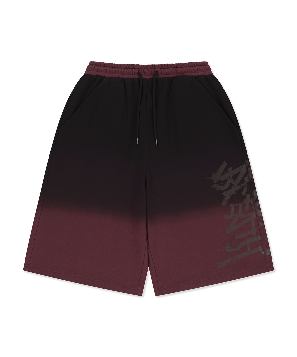 브라운브레스(BROWNBREATH) STEP DYING WASHING PANTS - BURGANDY