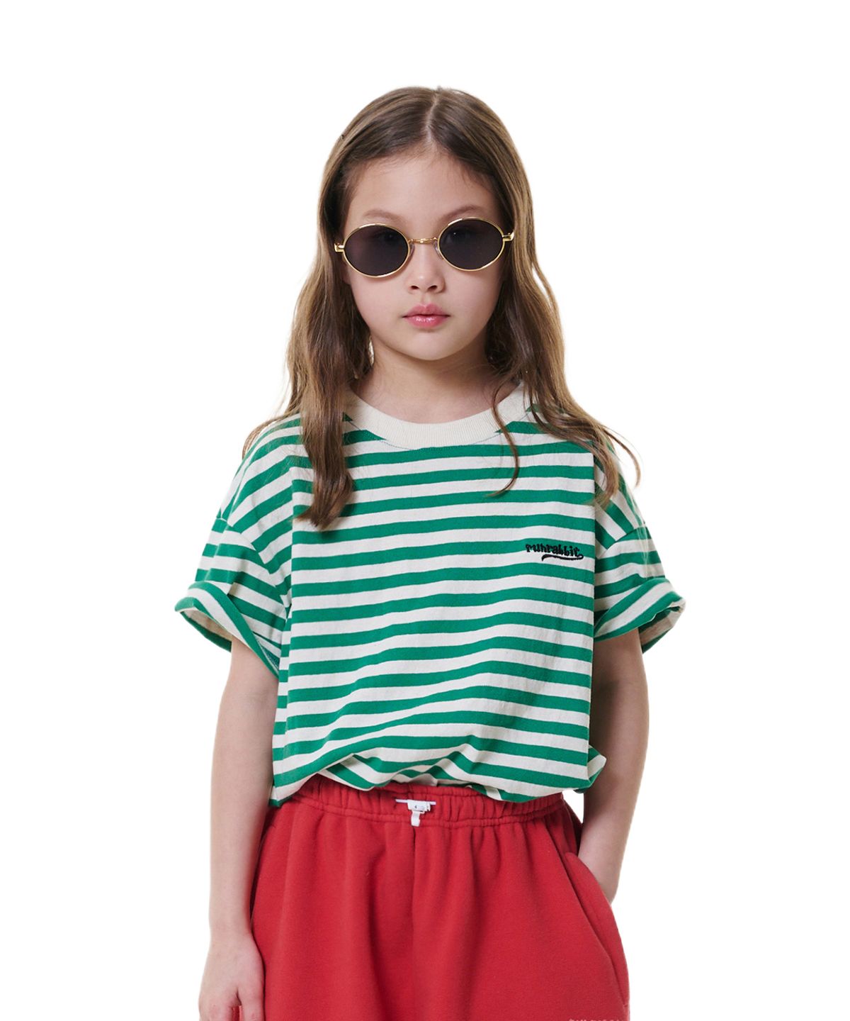 런레빗(RUNRABBIT) 26 EASY Bold Stripe Tshirt