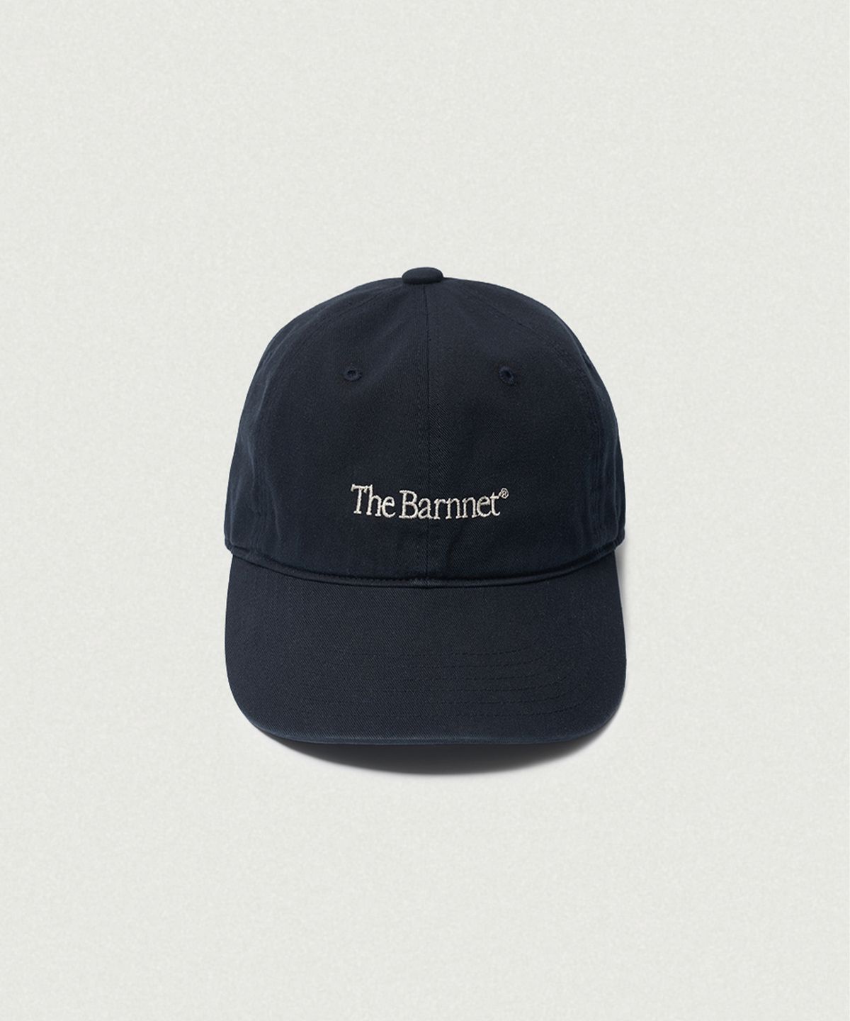 더바넷(THEBARNNET) Small Logo Ball Cap_Deep Navy