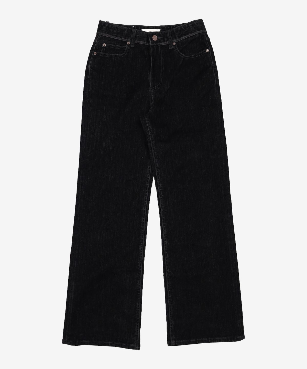 이십칠와이(27Y) Holiday Black Flare Velvet Denim - YF393 S