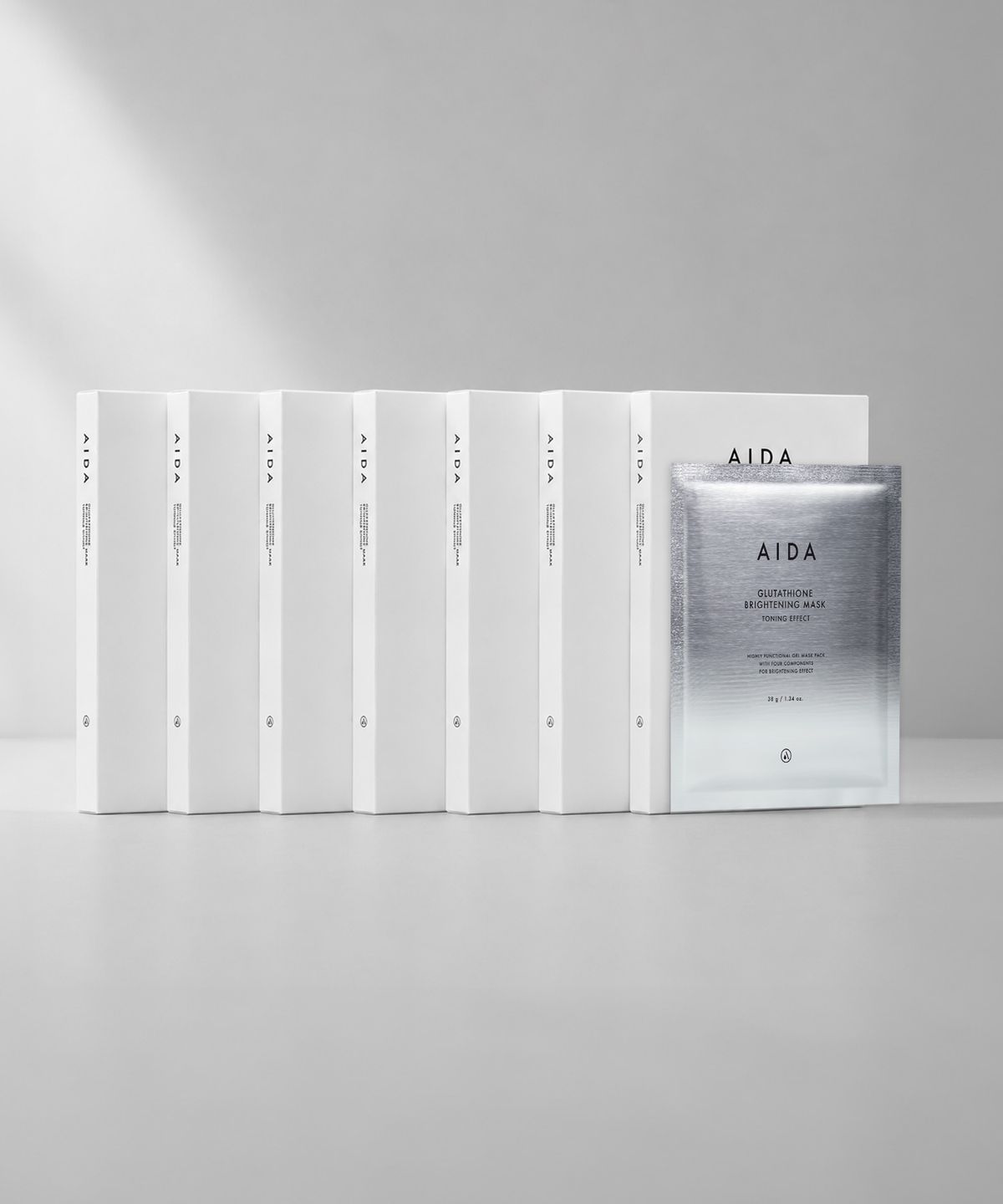아이다 코스메틱(AIDA COSMETIC) [7SET] 글루타치온 브라이트닝 마스크 토닝이펙트 [28매입]
