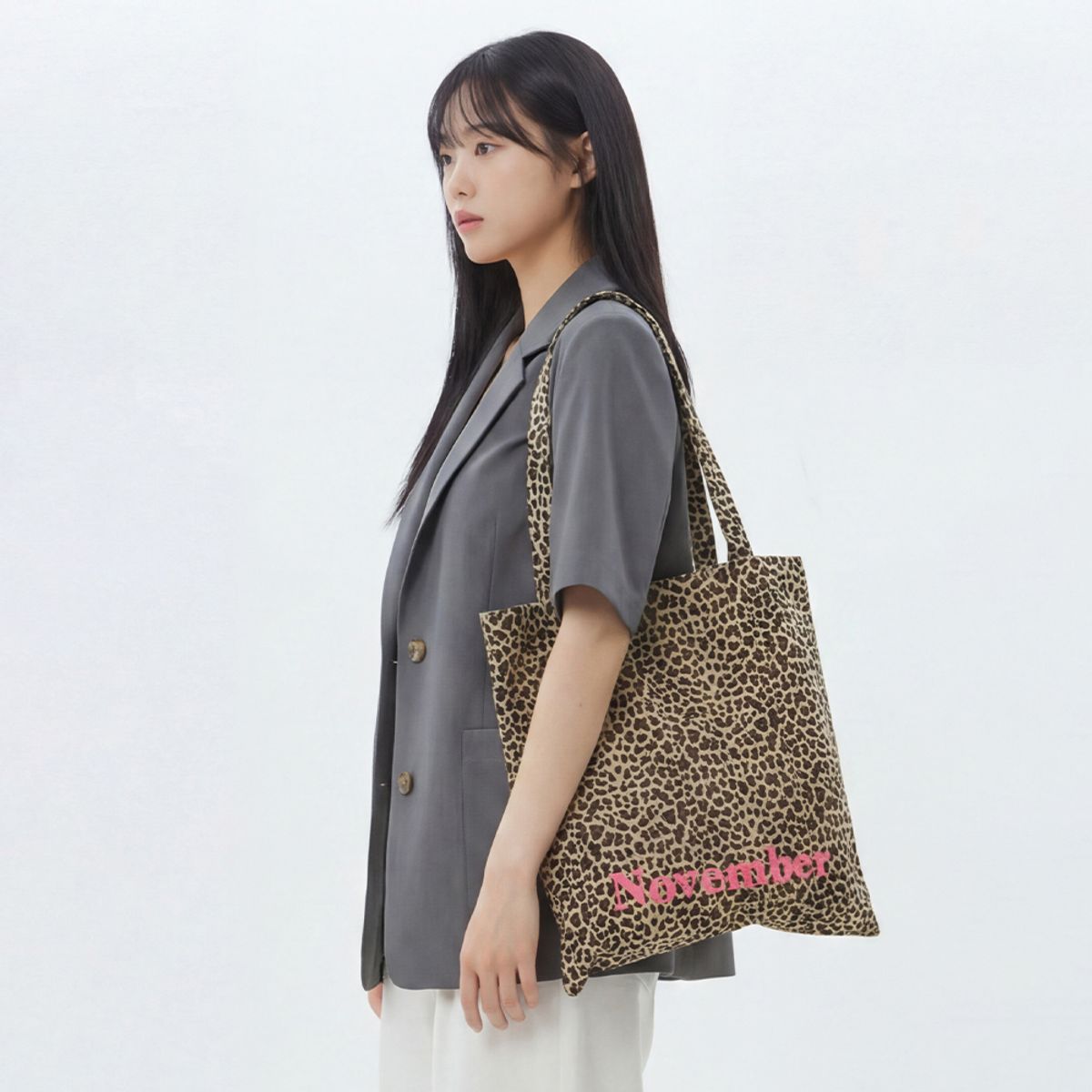 랩(LAP) 에브리데이 코튼 에코백 AS7AB482