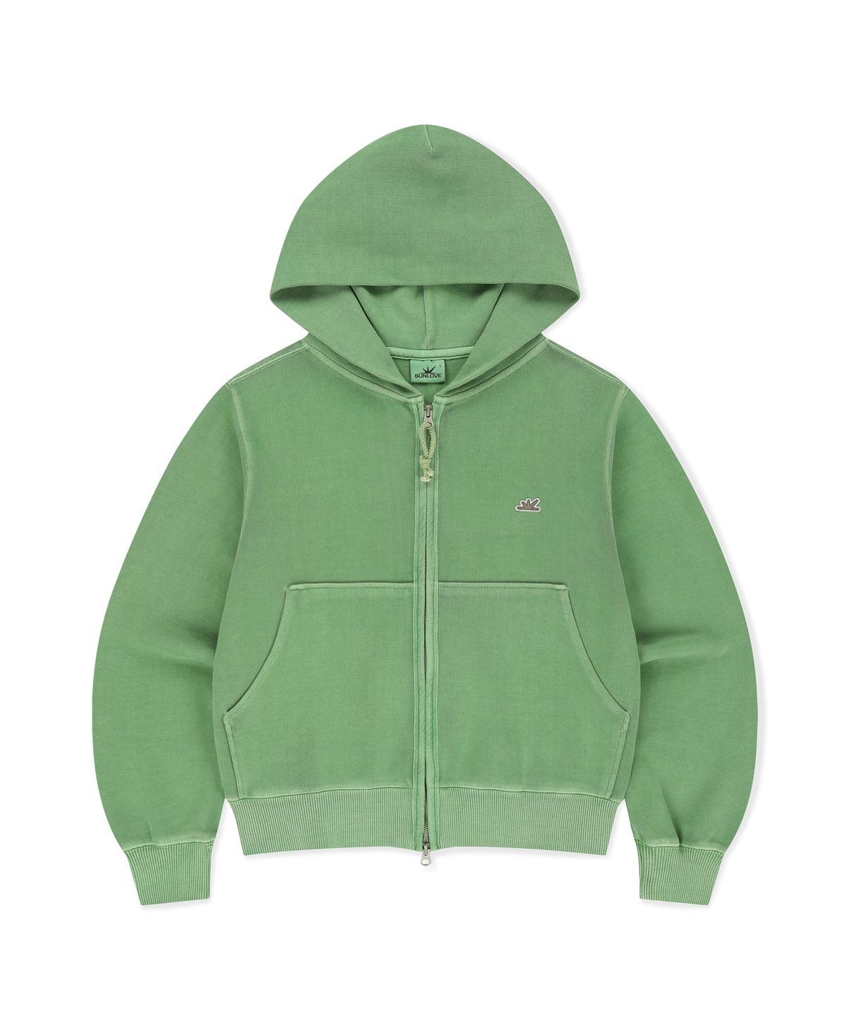 썬러브투어(SUNLOVETOUR) Legacy Zip Up Hoodie Green