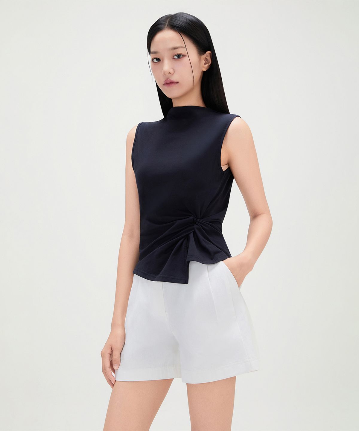 미쏘(MIXXO) 꼬임 슬리브리스 RE HNG53SS_MIWHNG71QA