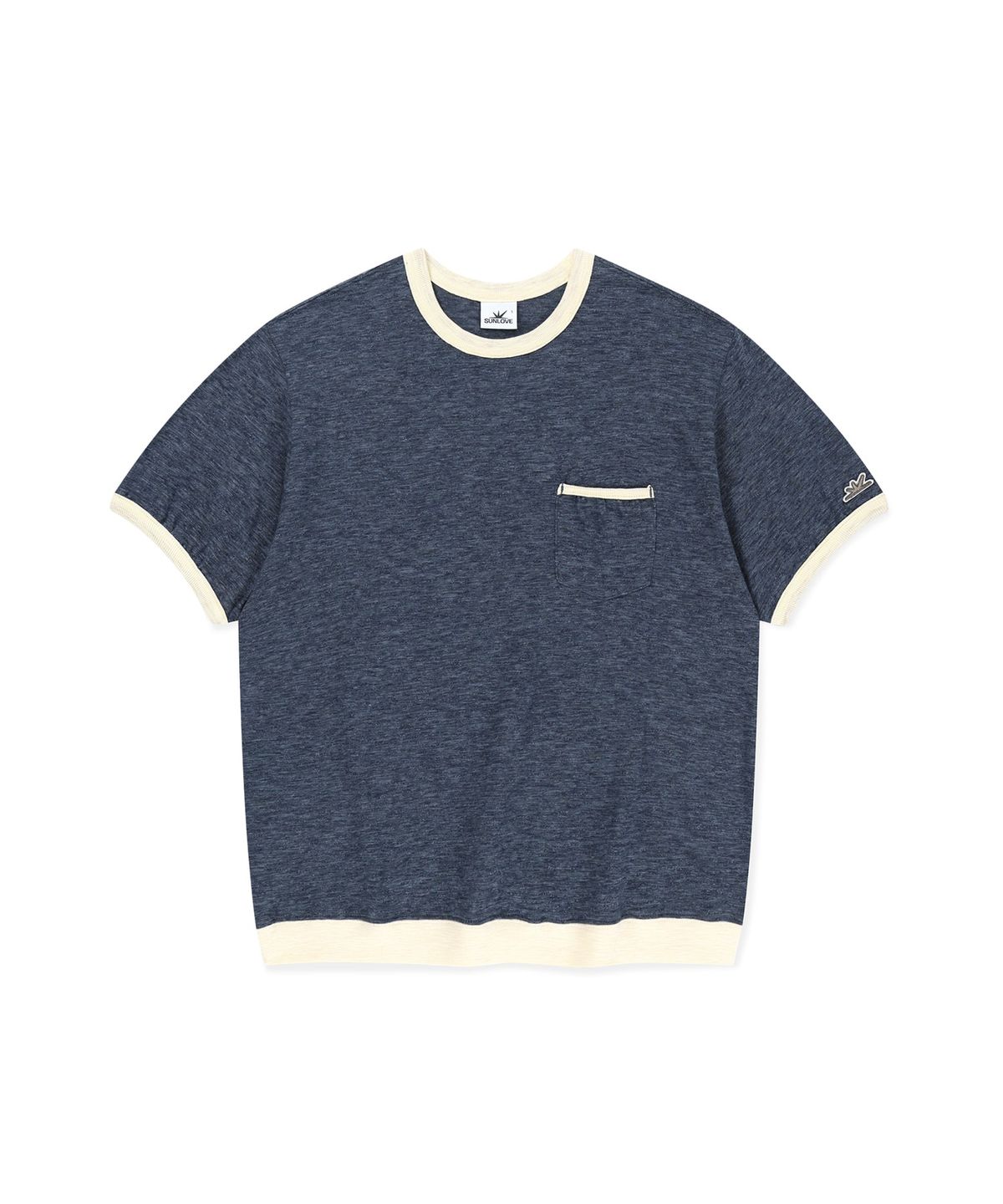 썬러브투어(SUNLOVETOUR) Legacy Ringer Tee Navy