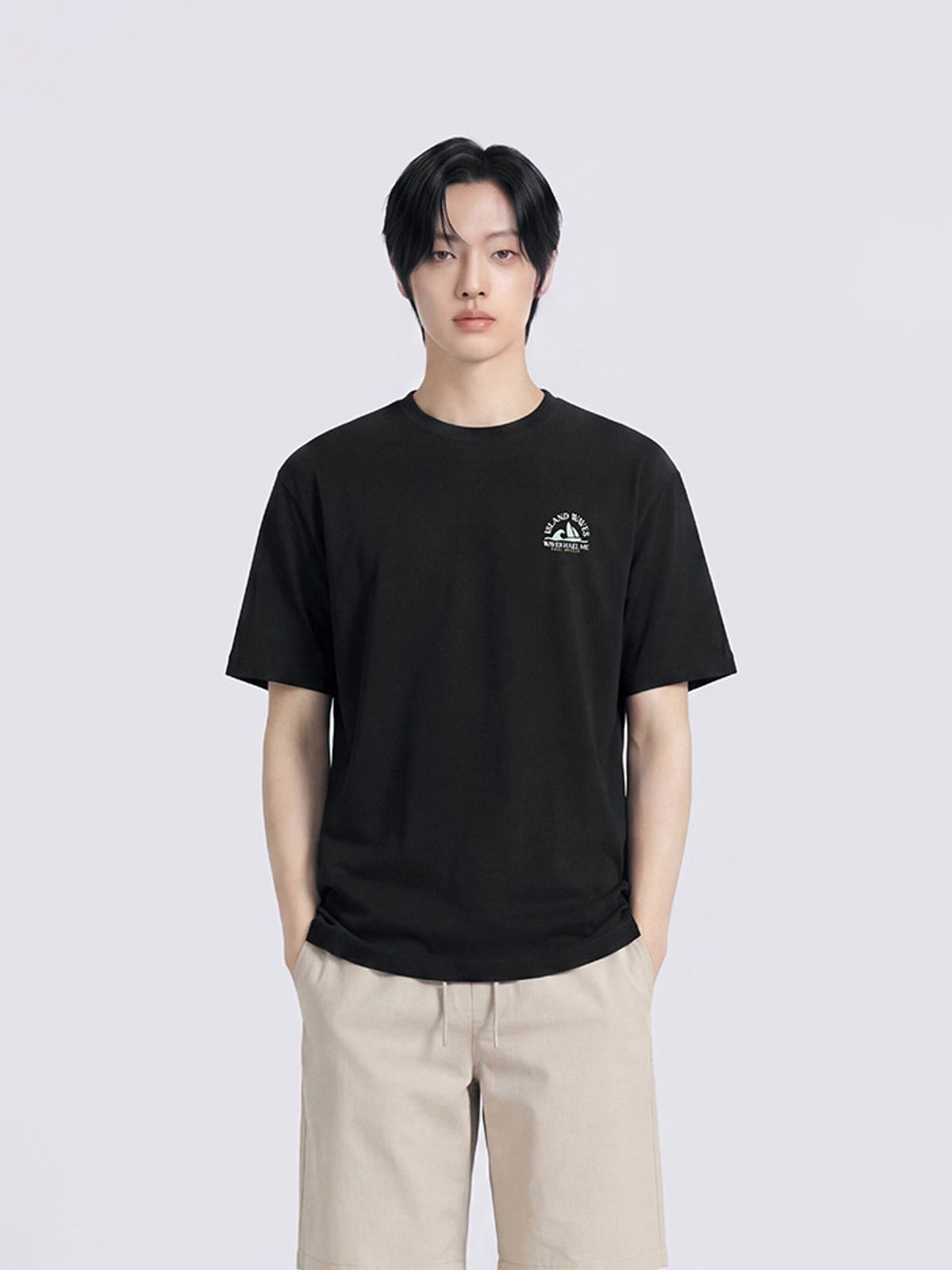 폴햄(POLHAM) 남성 핫썸머 쿨텐션 반팔 그래픽 티셔츠_PHG2TS1080