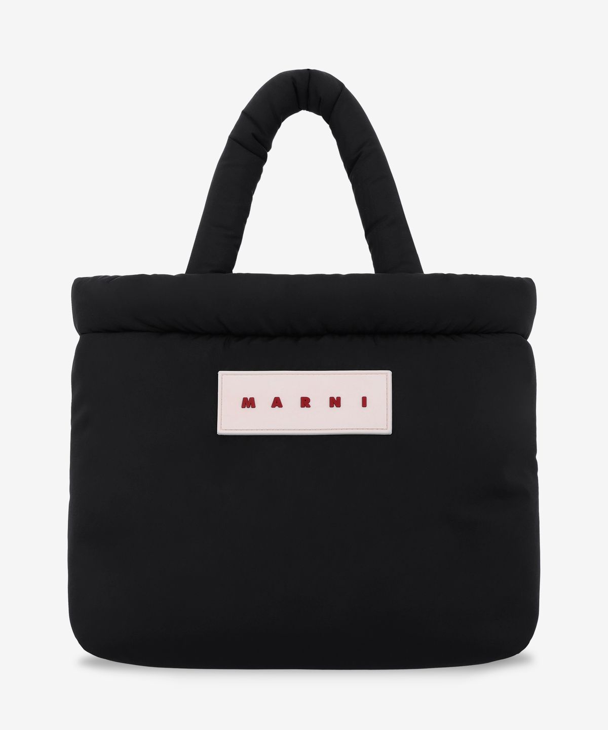 마르니(MARNI) 패디드 EW 토트백 - 블랙 / BMMP0131U2P806800N99
