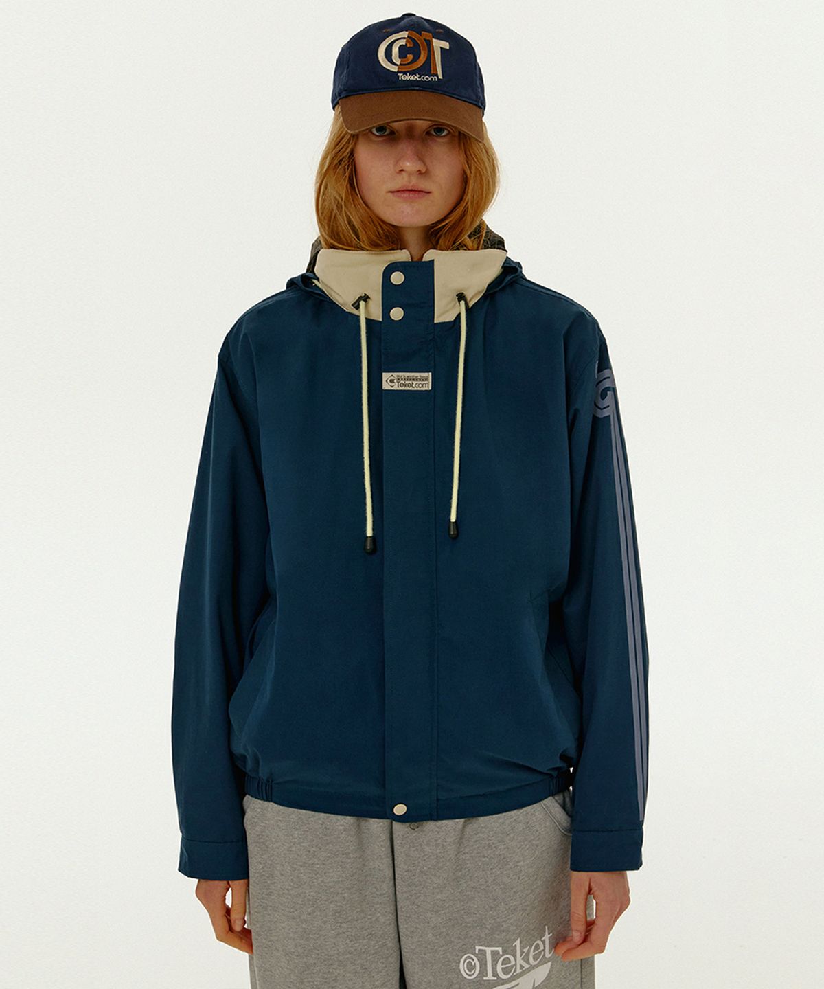 테켓(TEKET) Focus Cotton Sailing Jacket Navy