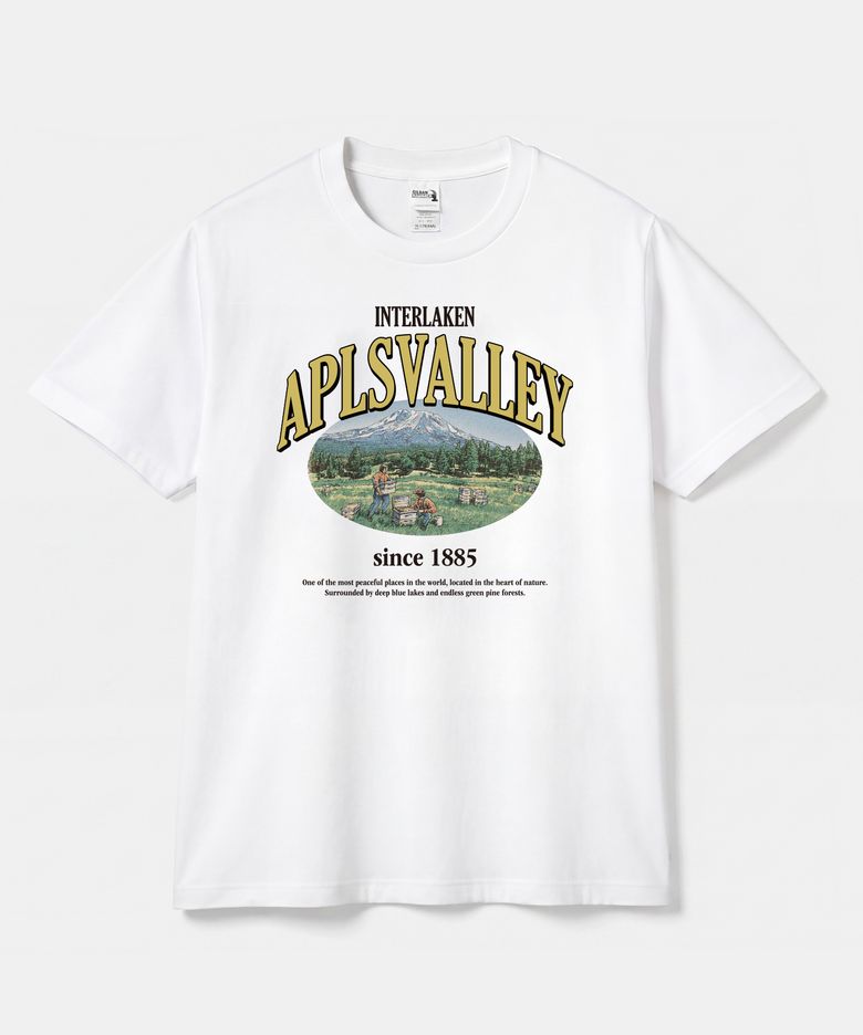 Gildan X 빈티지 컬렉션 APLSVALLEY 티셔츠
