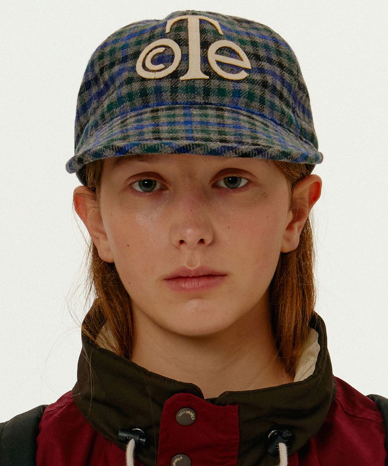 c.T.e Plaid Cap Gray