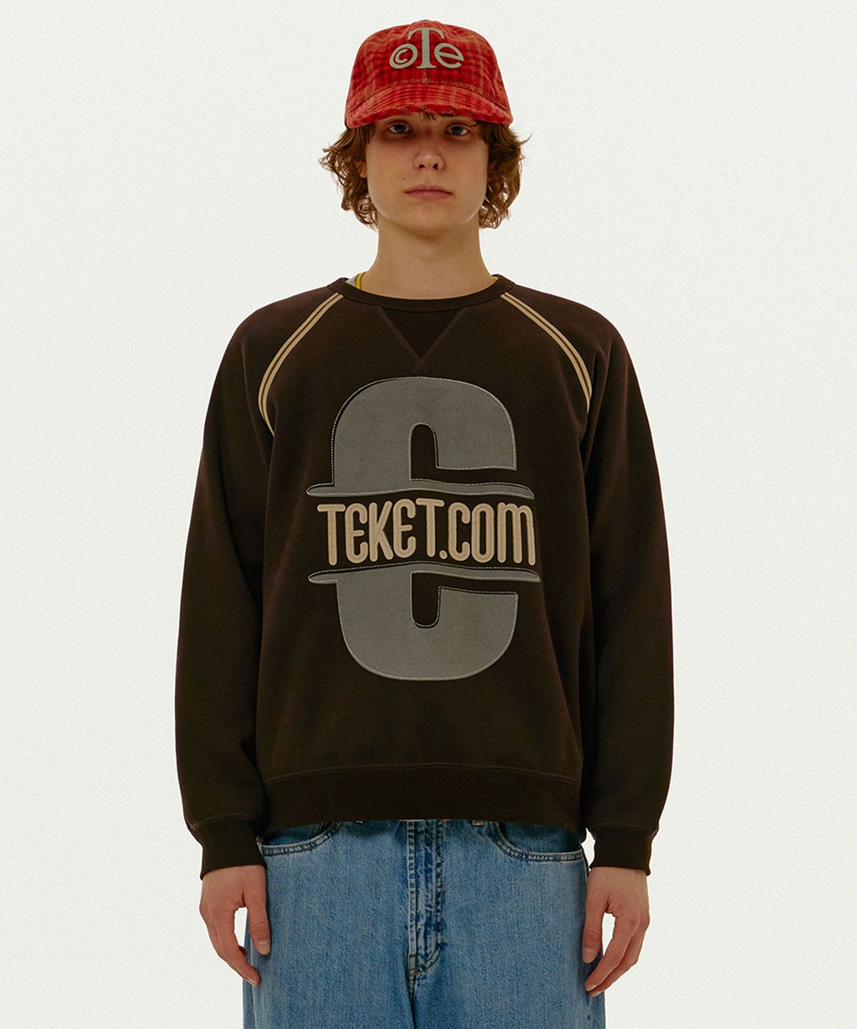 테켓(TEKET) Dizzy Sweatshirt Brown
