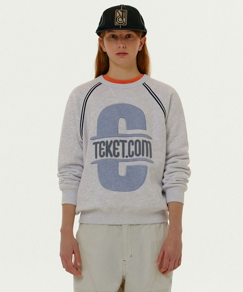 Dizzy Sweatshirt Melange Gray