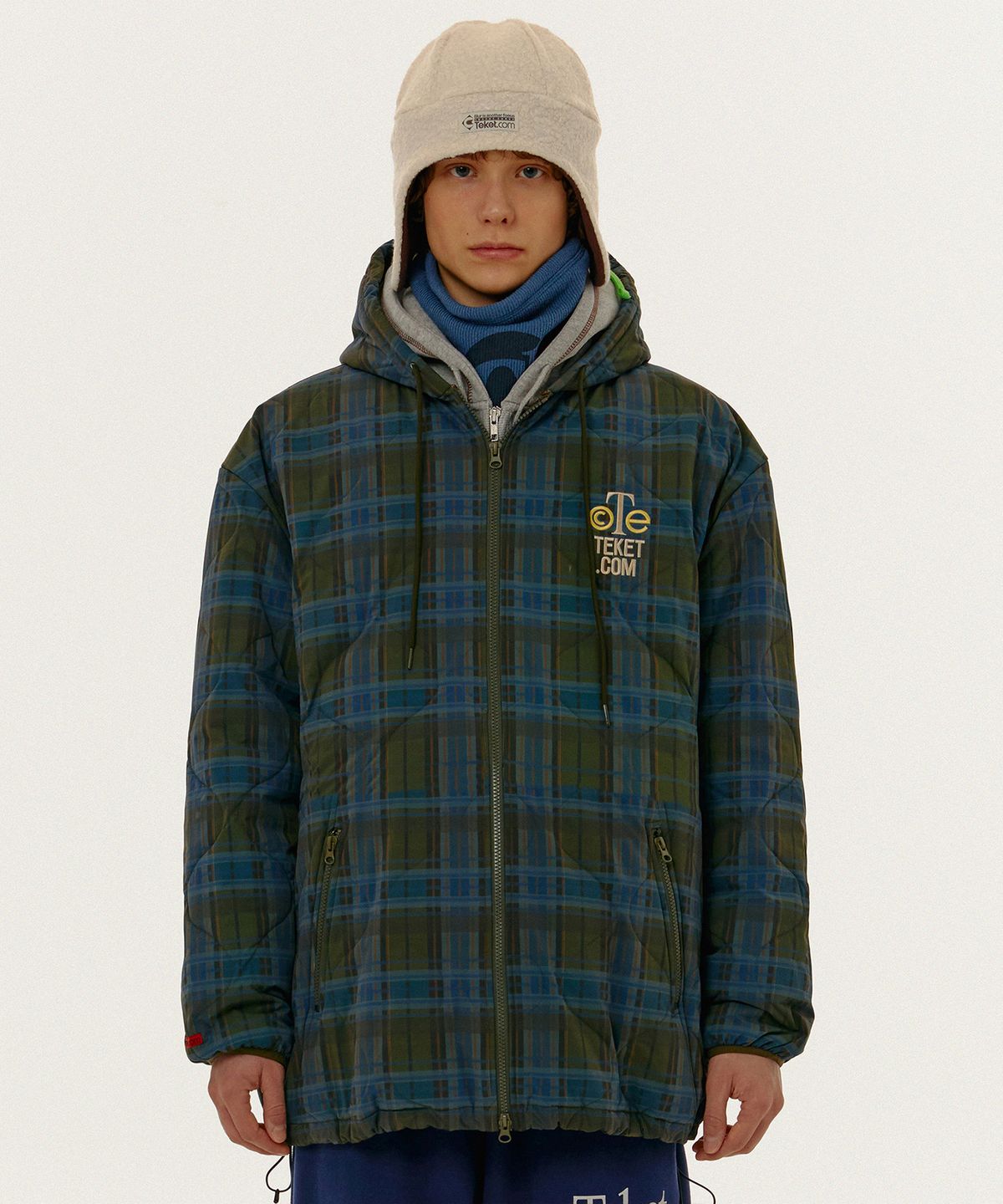 테켓(TEKET) c.T.e Quilted Jacket Khaki