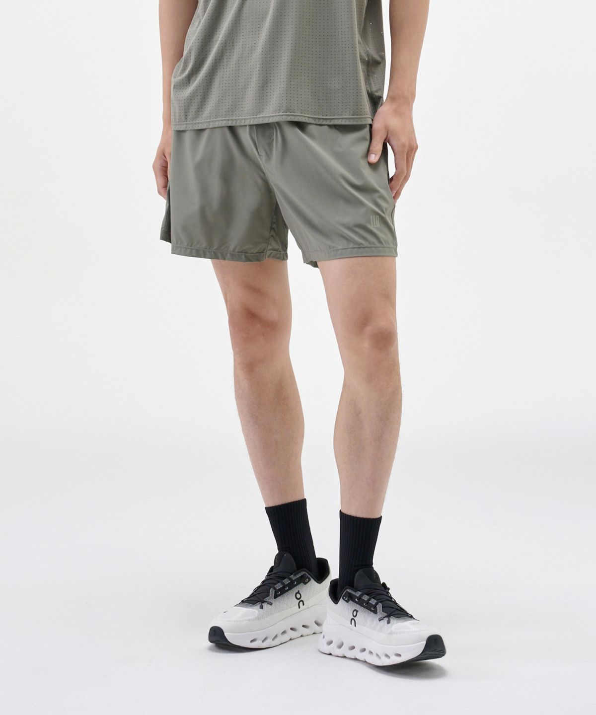 라임라잇 어패럴(LIMELIGHT APPAREL) LLR 러닝 라이너 쇼츠 (세이지/세이지)