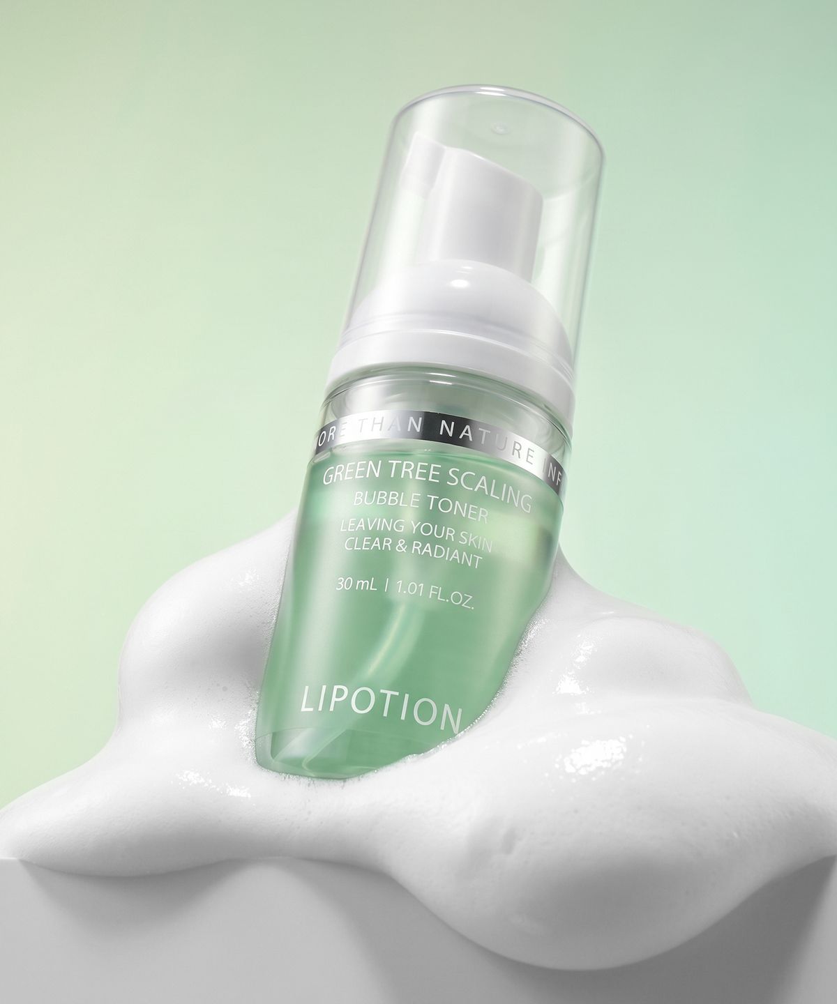 리포션(LIPOTION) 그린트리 스케일링 버블토너 30ml