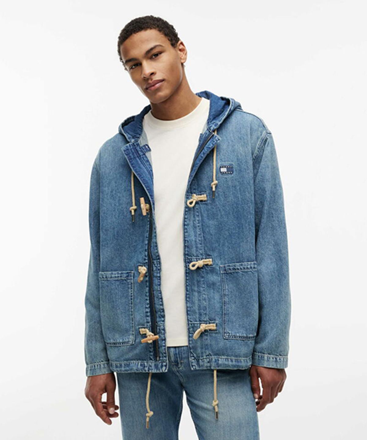 타미진스(TOMMY JEANS) 데님 세일링 재킷 (T32G6NJC10TMT11A5)