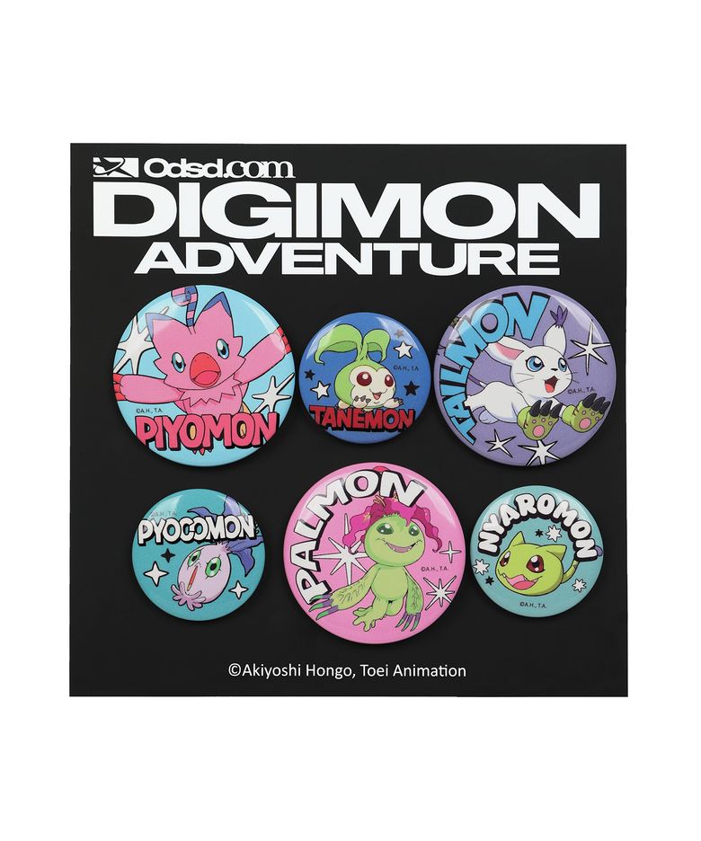 [디지몬 어드벤처] Pin Button Set 2