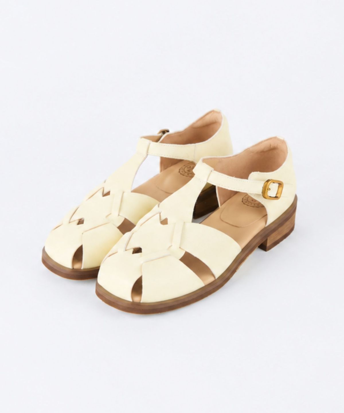 에코에(ECOE) e.c.o.e Vintage Heritage Legacy Sandal - Lemon Sand