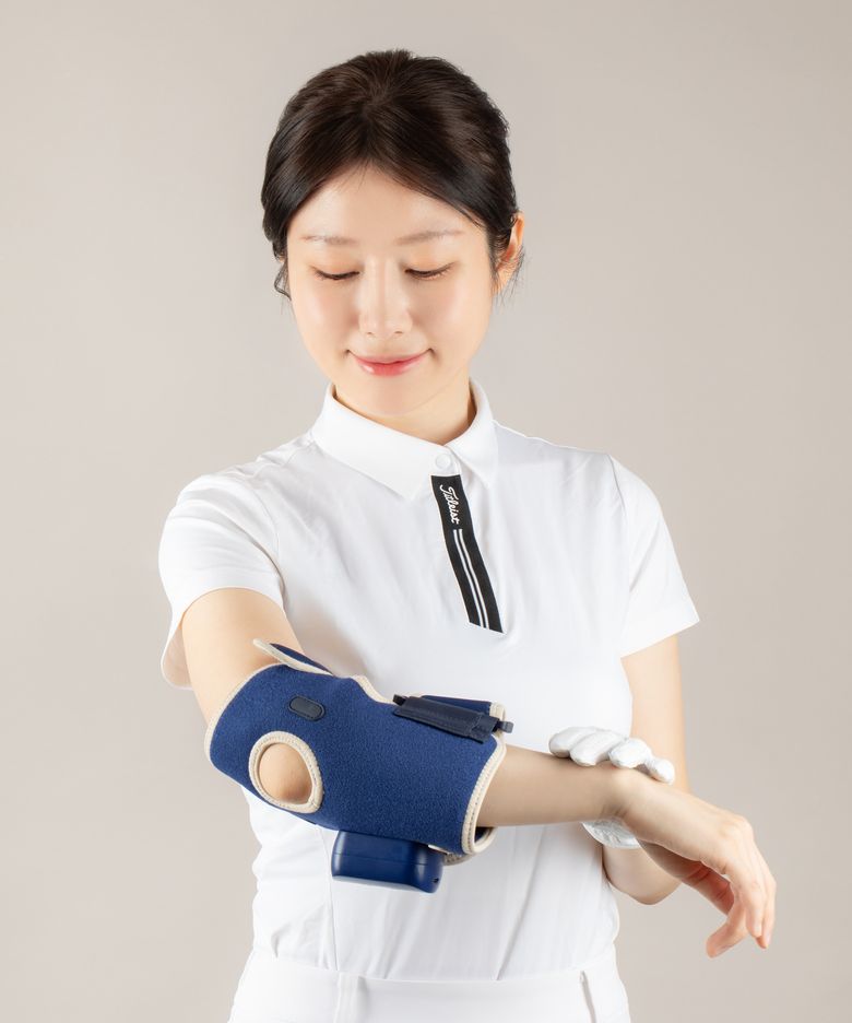팔꿈치 마사지기 / 전완근 엘보 근육 신경 EMS 마사지